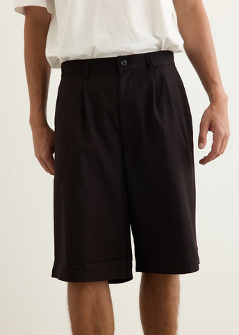 Feliz Two Tuck Walk Shorts