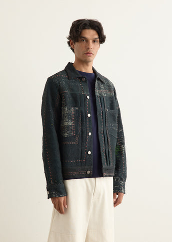 Marvin Antique Kantha Quilt Jacket