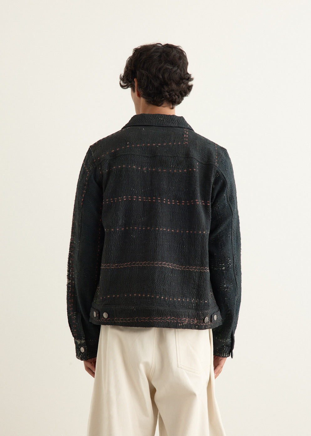 Marvin Antique Kantha Quilt Jacket