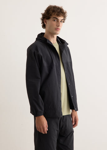 Cotton Nylon Short Parka