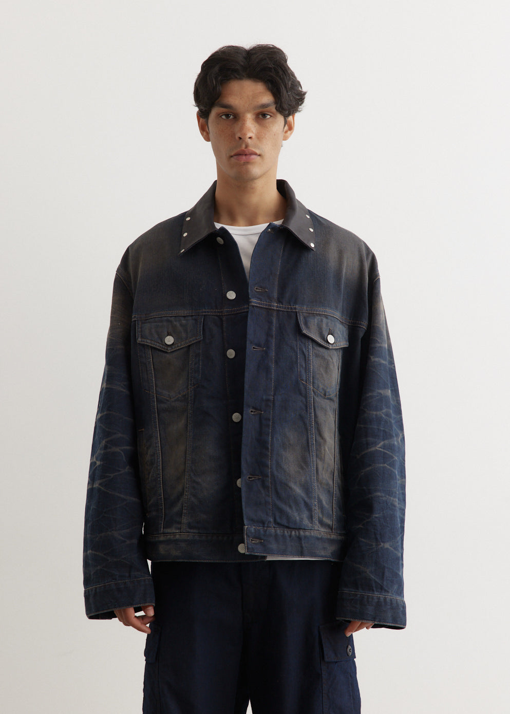 Acne Studios - Robert Denim Jacket - Jacket,All Products : American Fashion Style Bags On Sale Acne Studios - Robert Denim Jacket - Jacket,All Products : American Fashion Style Bags On Sale