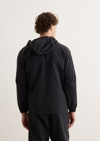Cotton Nylon Short Parka