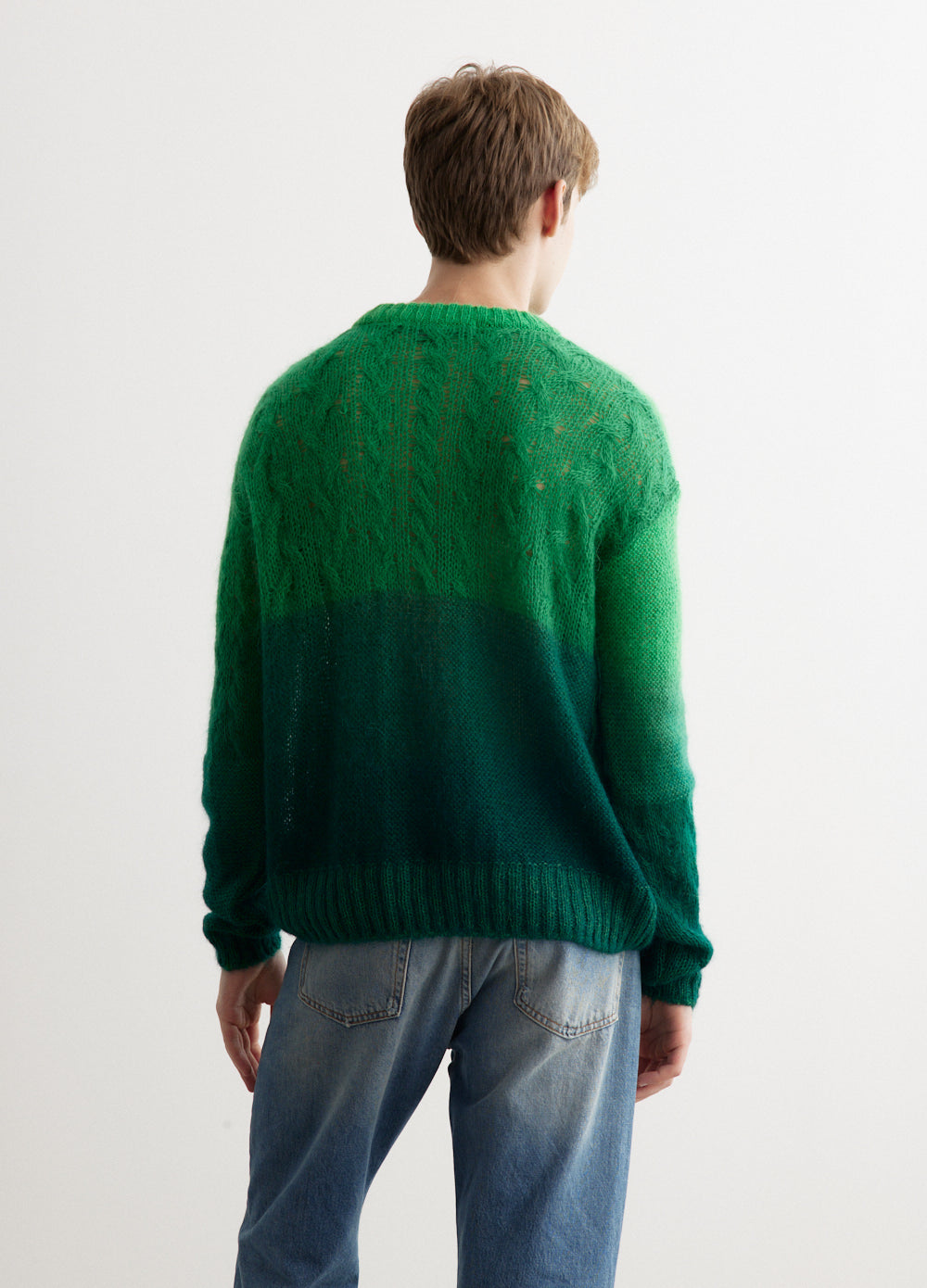 Foresk Mohair Crew-Neck Sweater