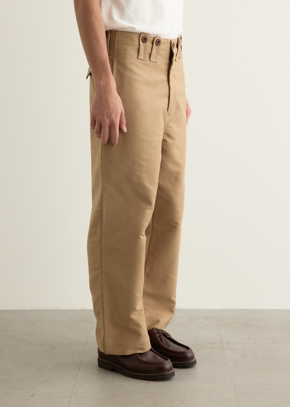 Cotton Moleskin Pants
