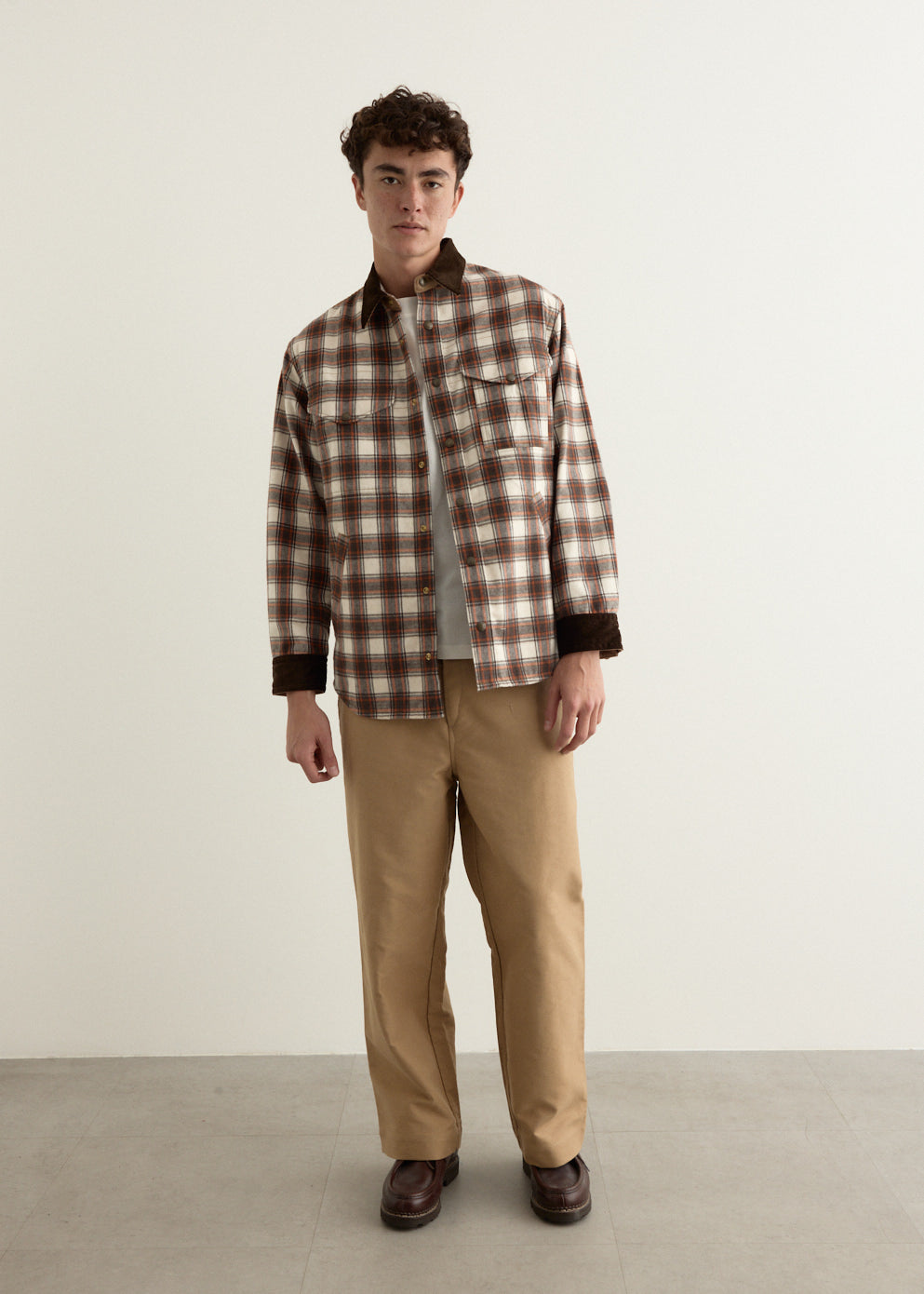 Filson Cotton Flannel x Cotton Oilskin Jacket