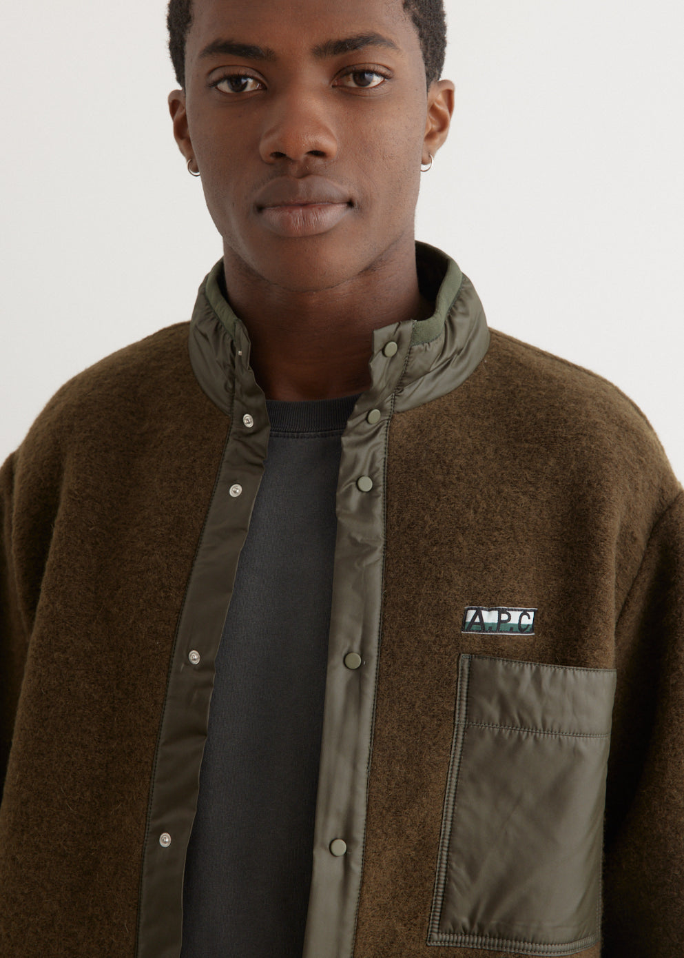 Ewan Boa Jacket / Khaki – TELOPLAN