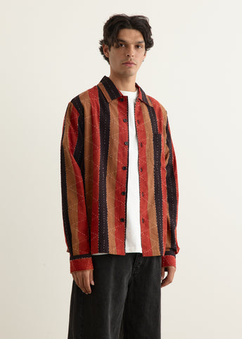 Martin Natural Dye Hand Embroidered Shirt