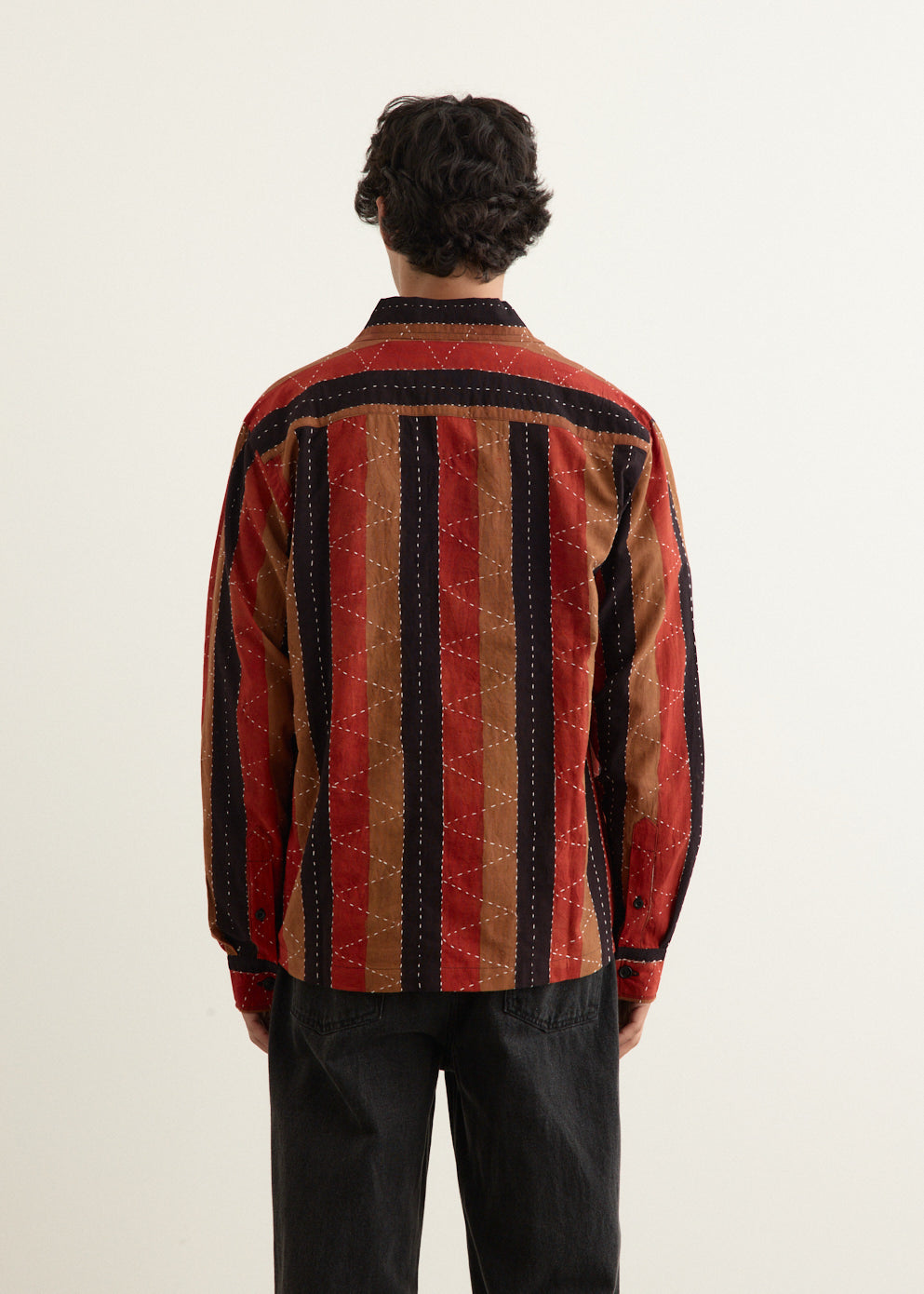 Martin Natural Dye Hand Embroidered Shirt