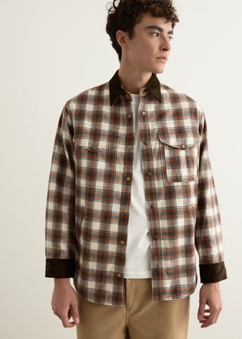 Filson Cotton Flannel x Cotton Oilskin Jacket