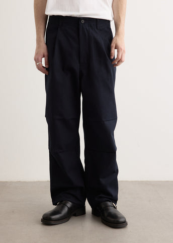 Knee Tuck Wide Pants