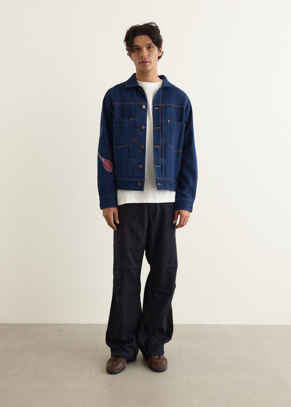 Marvin Natural Dyed Hand Painted Jacket