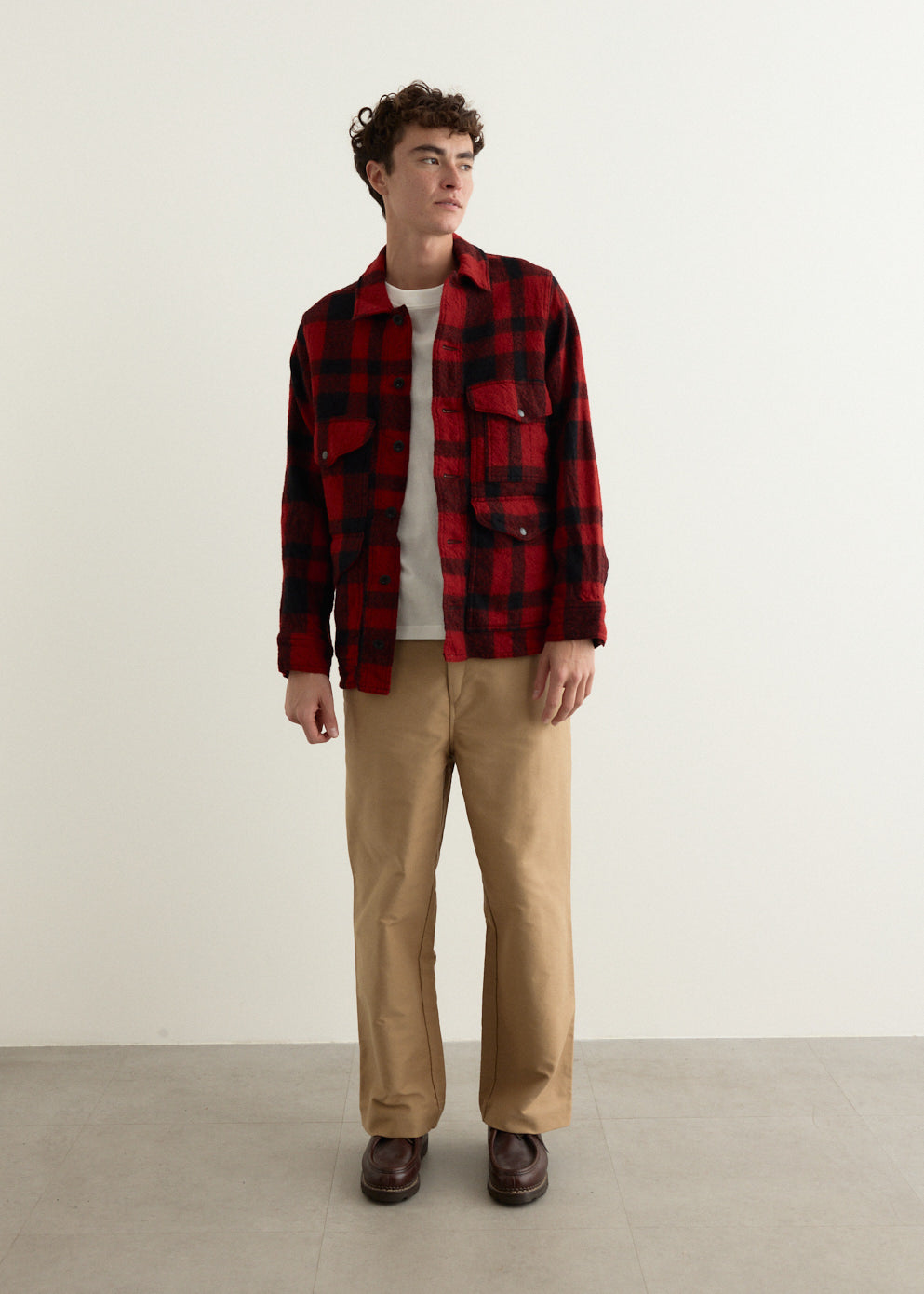 Filson Wool Check Garment Dyed Jacket