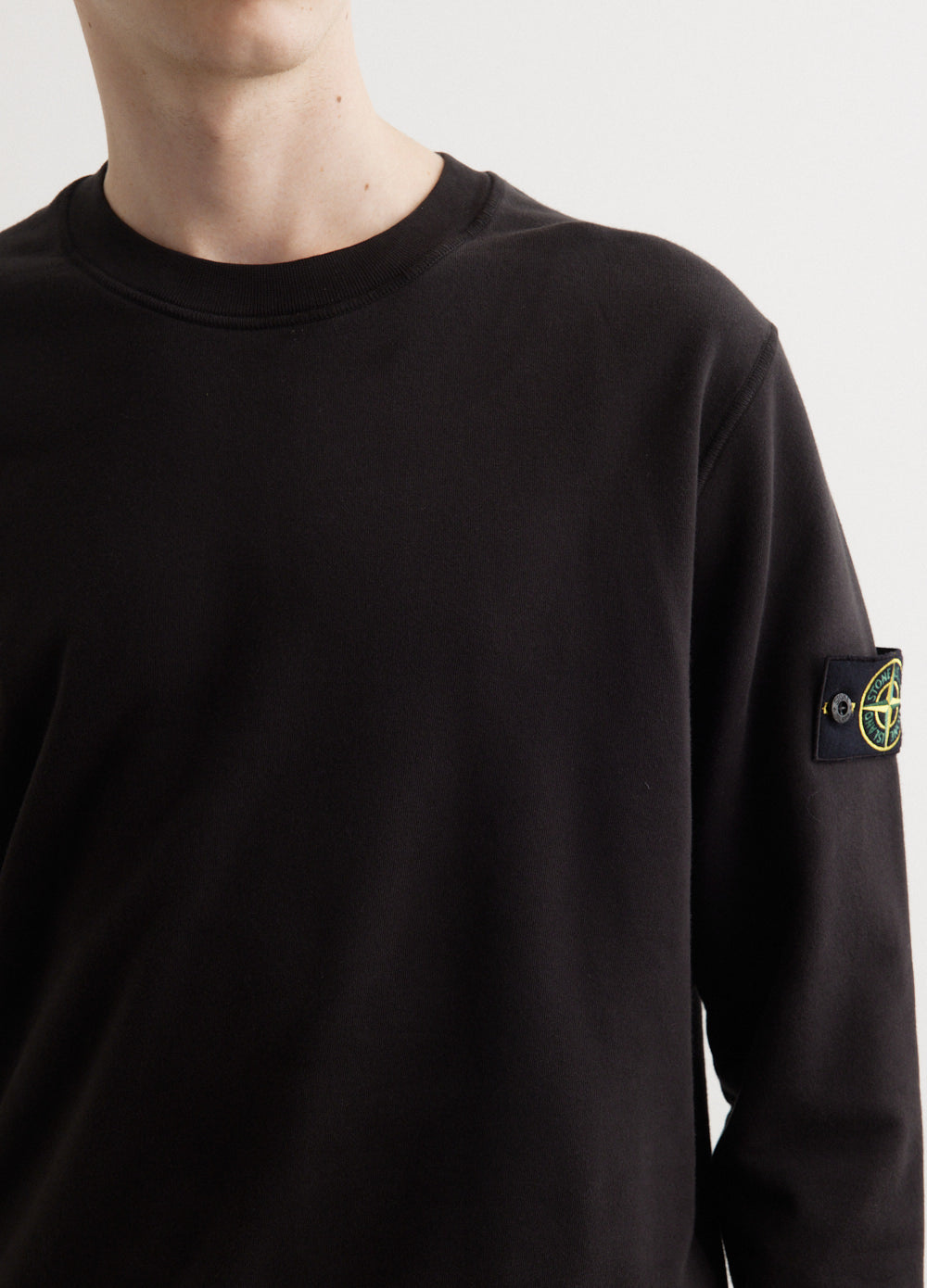 Compass Badge Crewneck Sweatshirt - Main Image