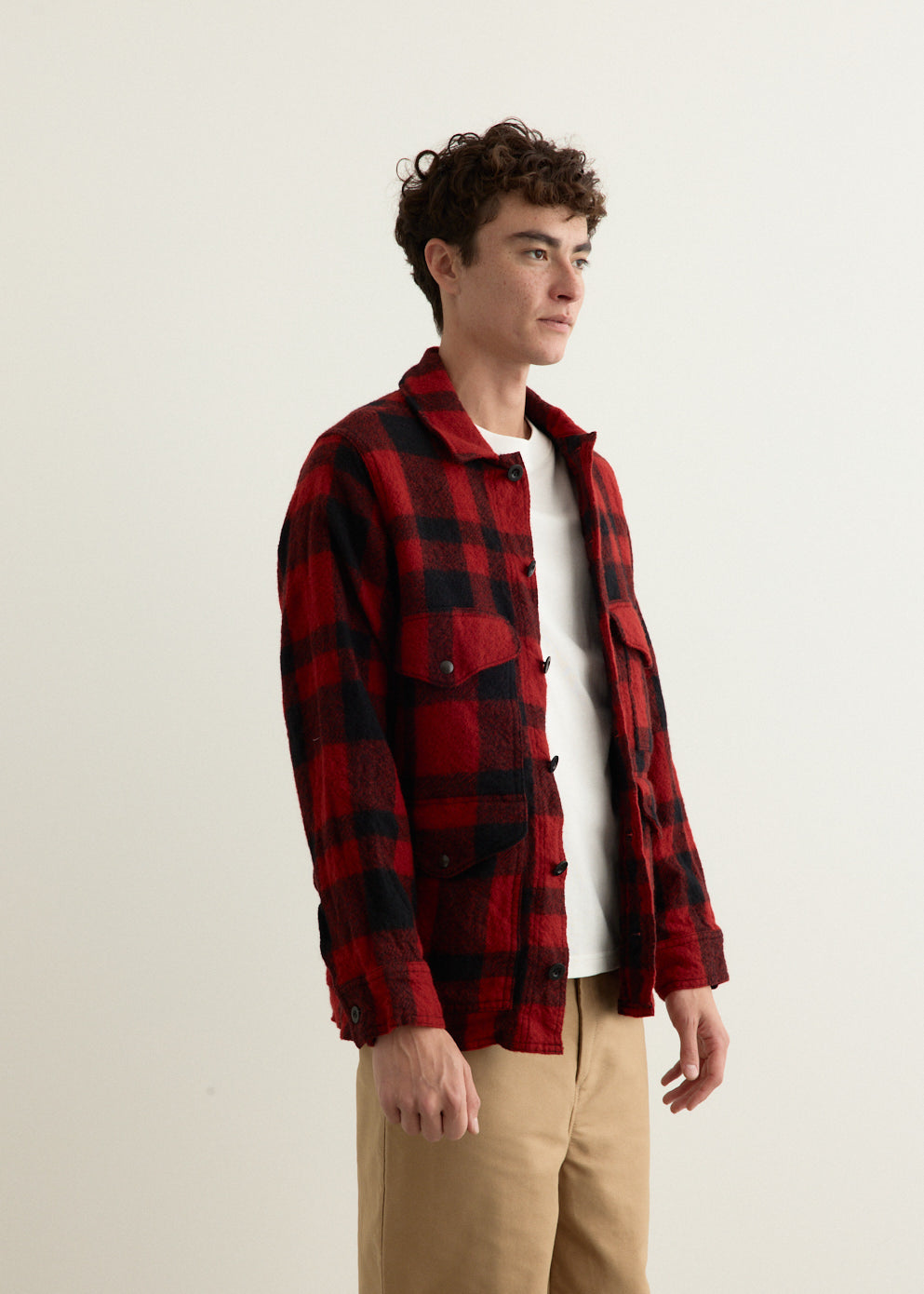 Filson Wool Check Garment Dyed Jacket