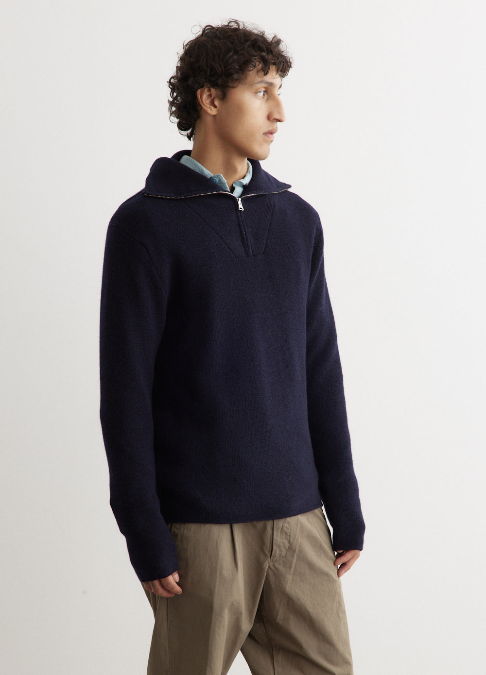 Carl Half Zip Knit