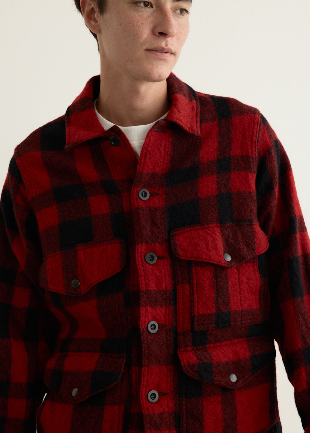 Filson Wool Check Garment Dyed Jacket