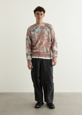 Black to Life Fuzzy Knit