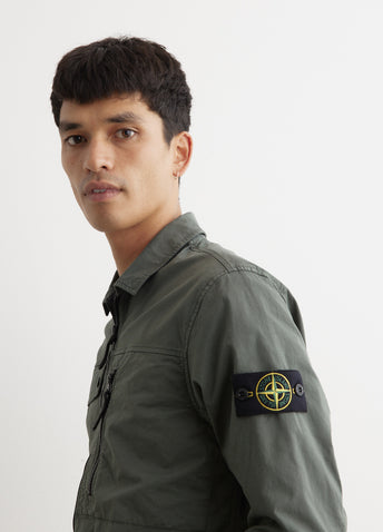 Supima Cotton Twill Overshirt