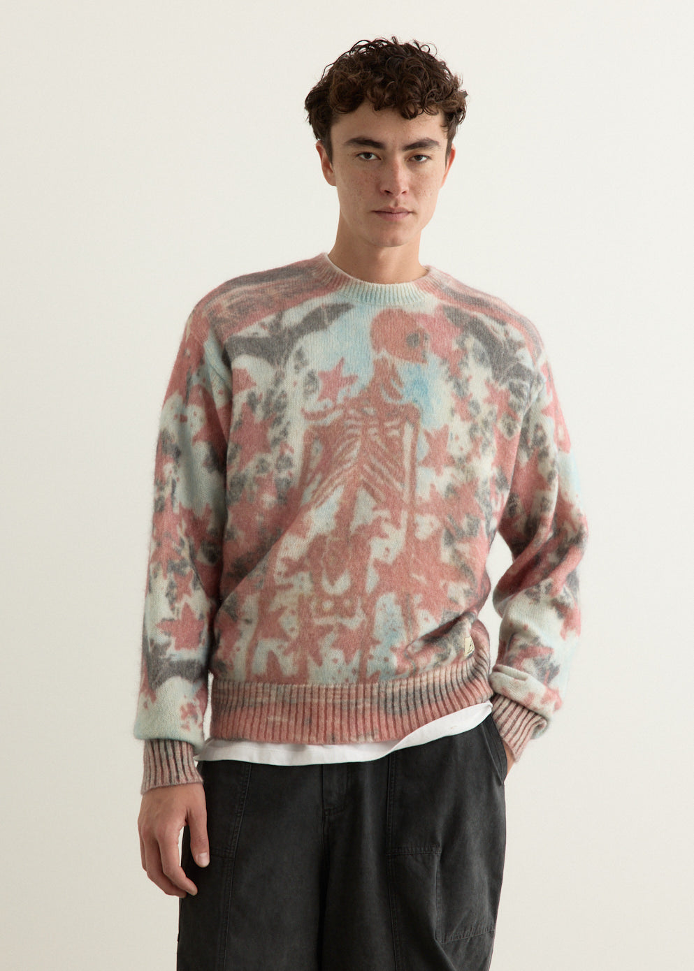 Black to Life Fuzzy Knit