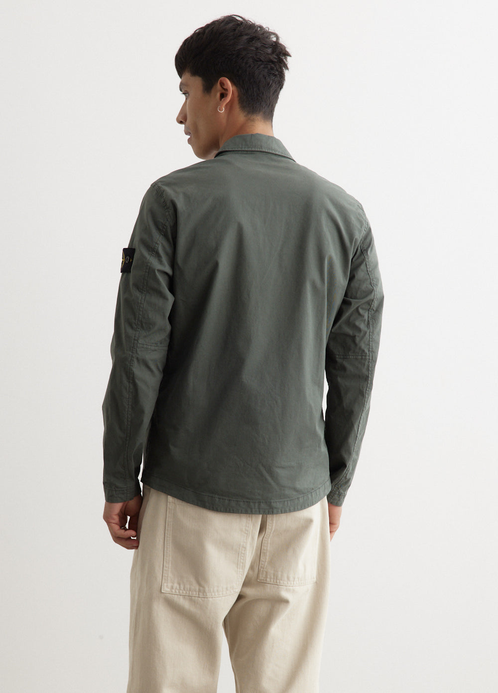 Supima Cotton Twill Overshirt