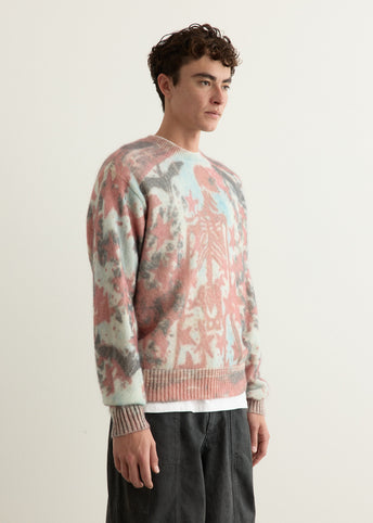 Black to Life Fuzzy Knit