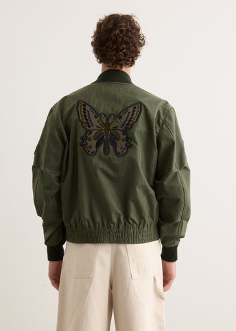 G-8 Jacket - Python Jacquard Sateen