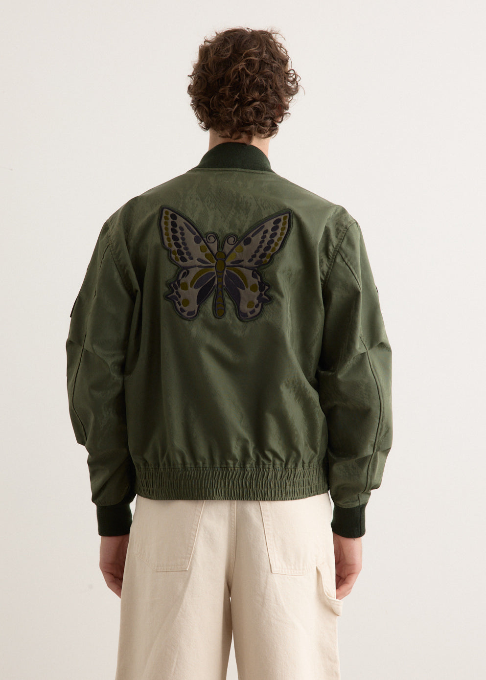 G-8 Jacket - Python Jacquard Sateen