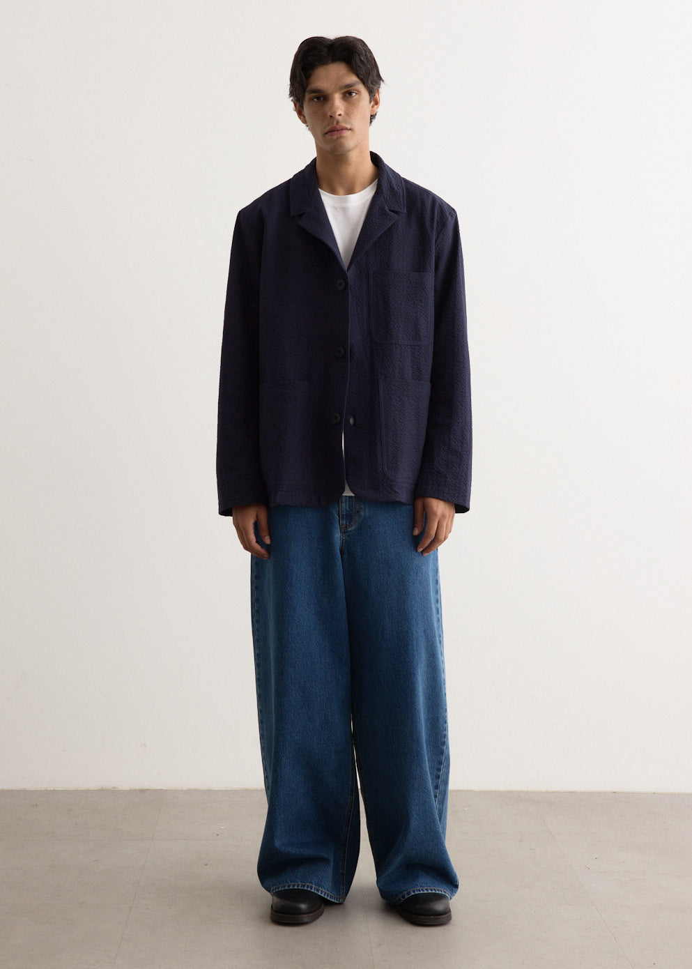 Seersucker Cosmic Blazer