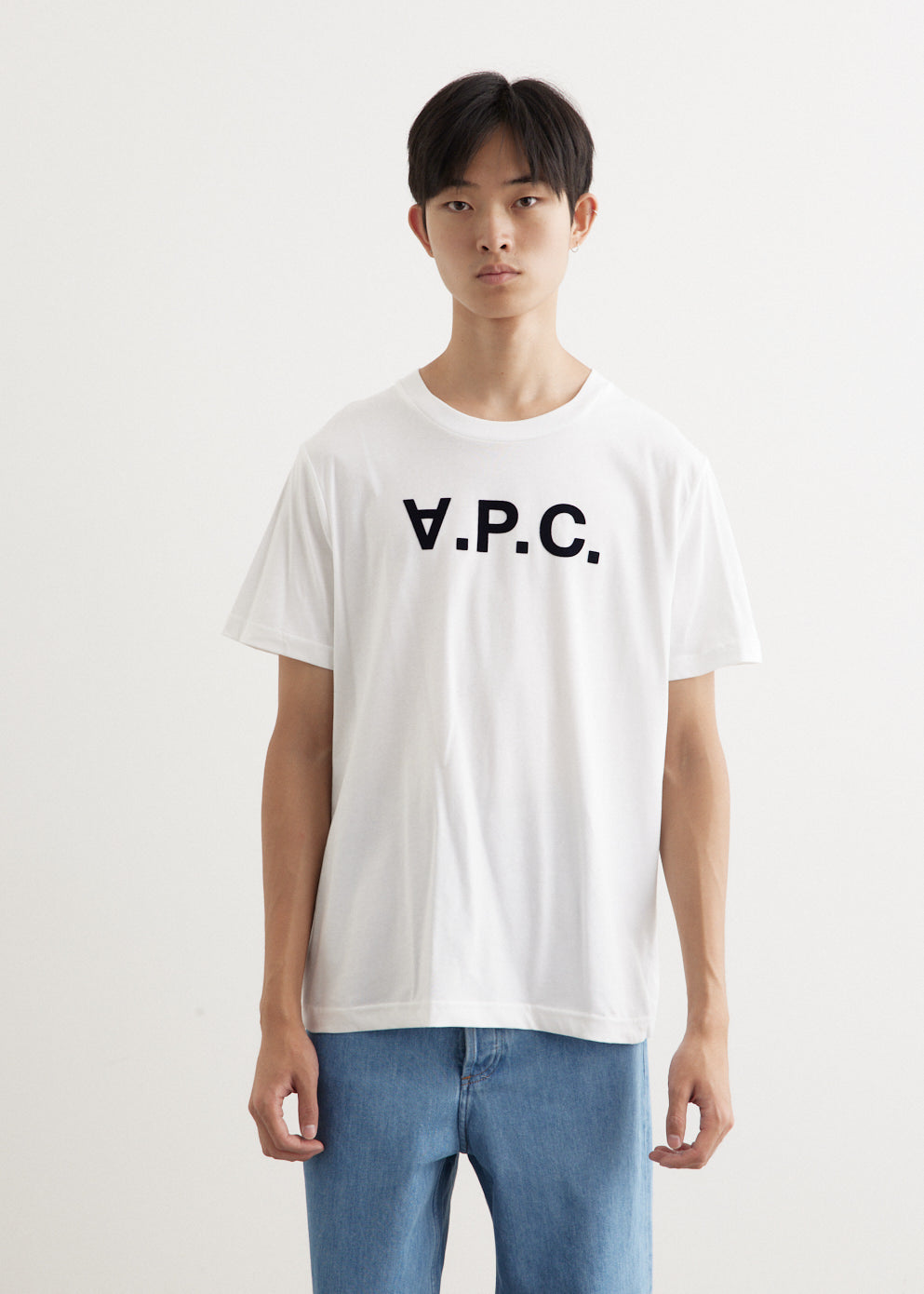 A.P.C. - Standard Grand VPC T-Shirt - Tshirt logo,All Products : American Fashion Style Bags On Sale