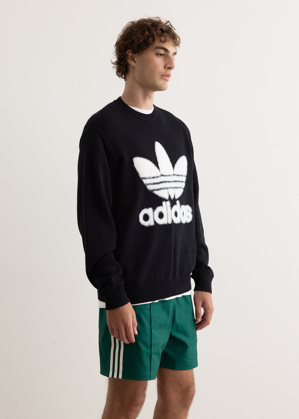 Premium Knitted Crew Sweatshirt