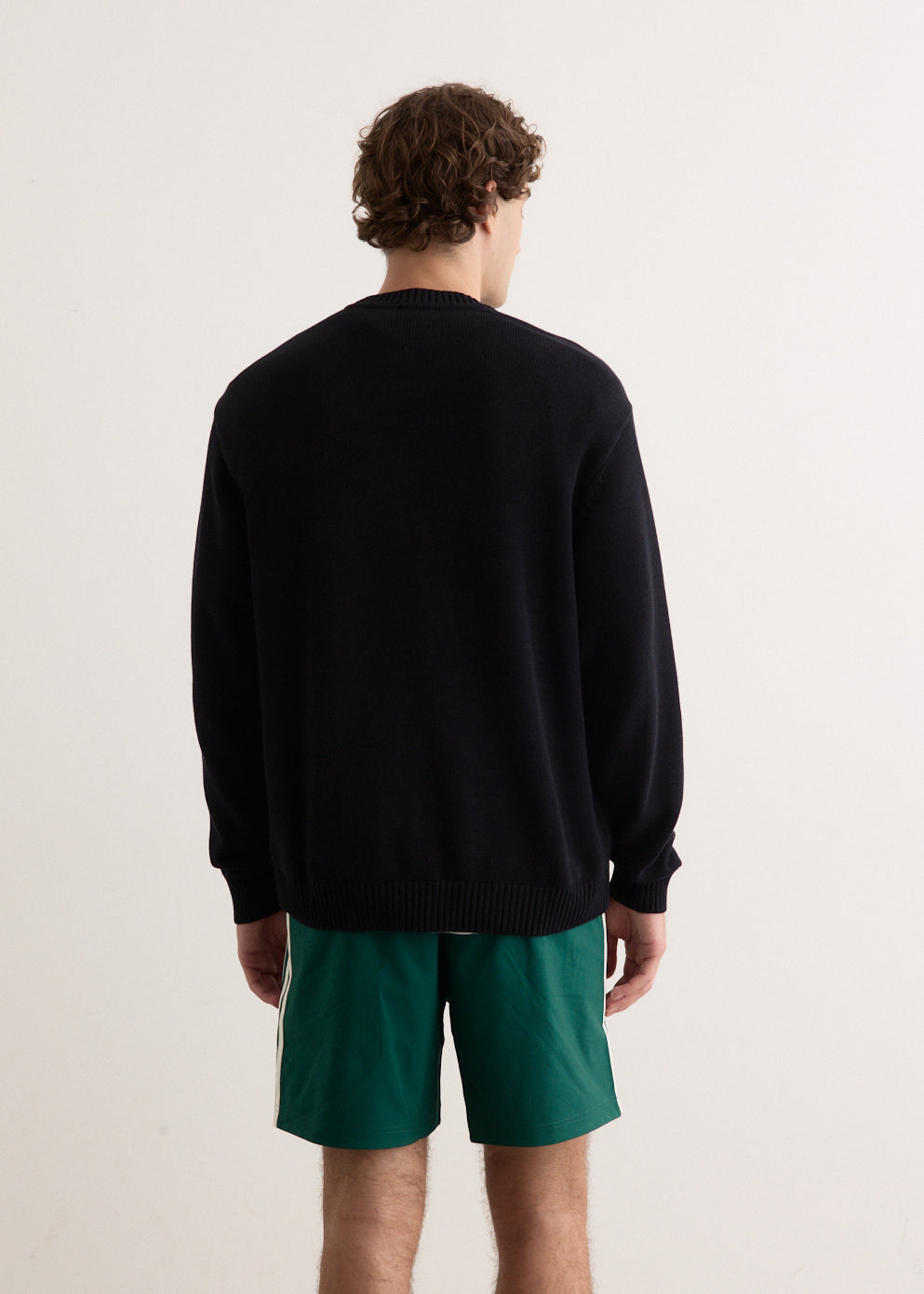 Premium Knitted Crew Sweatshirt