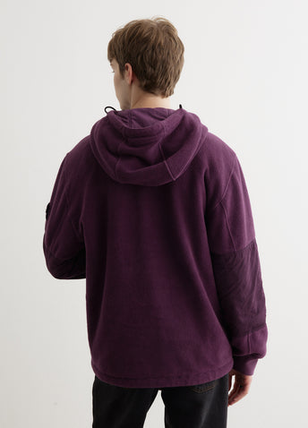 Nylon Cotton Fleece Anorak