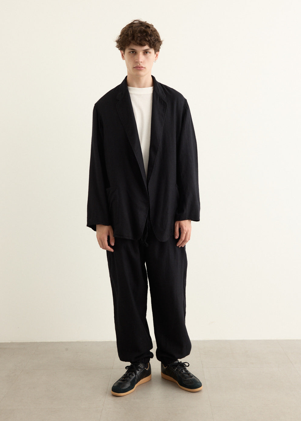 Cashmere Silk Garment Dyed Jacket