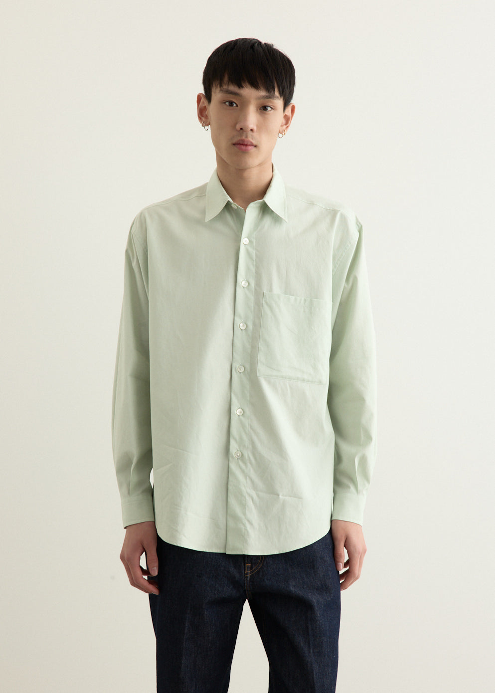 Washed Finx Twill Big Shirt