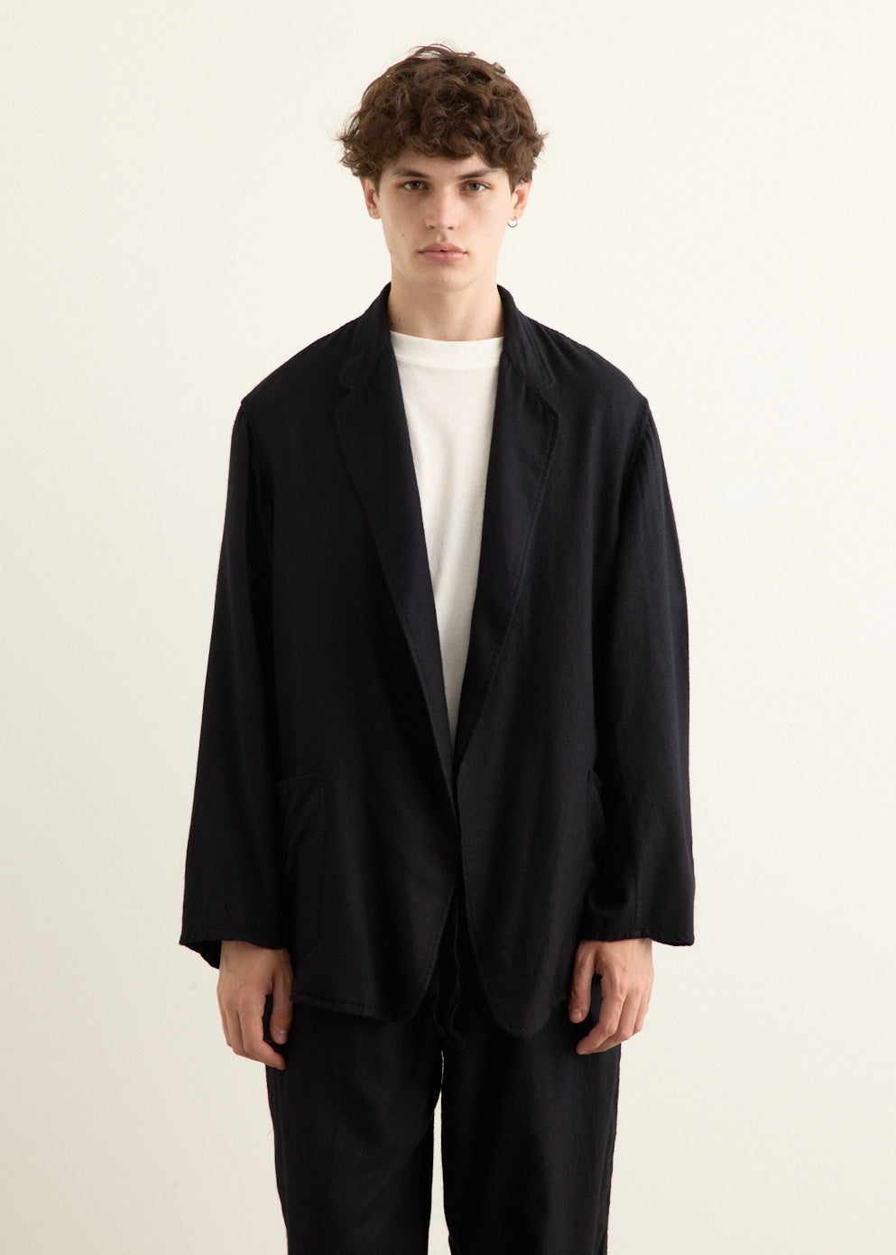 Cashmere Silk Garment Dyed Jacket