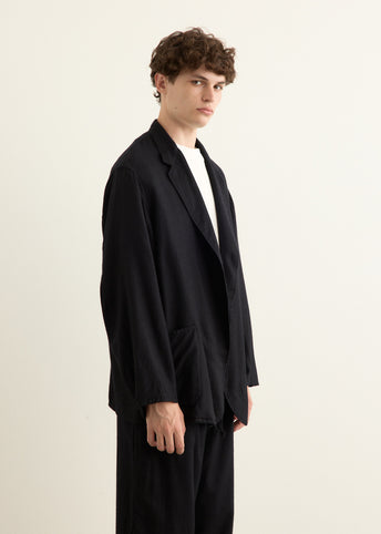 Cashmere Silk Garment Dyed Jacket