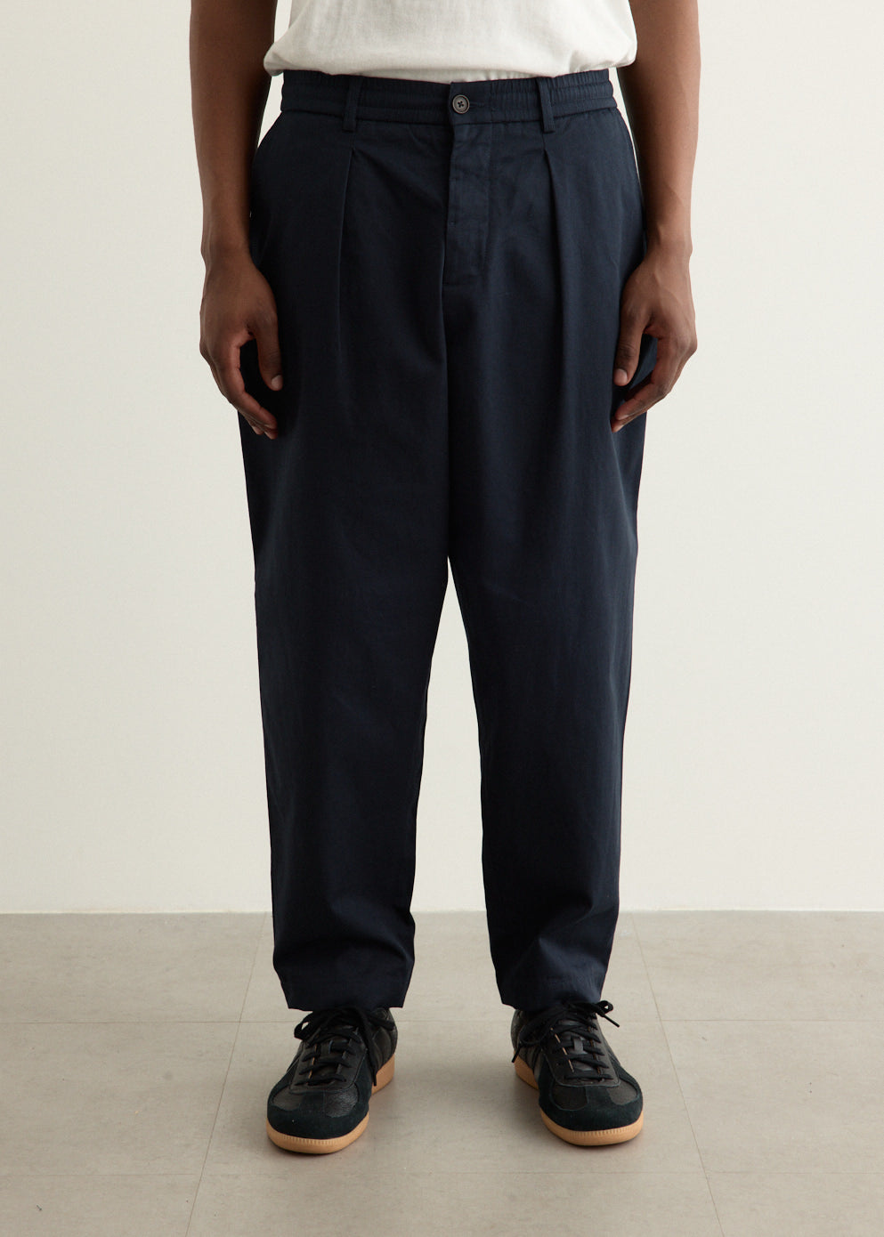 Pleated Track Pants