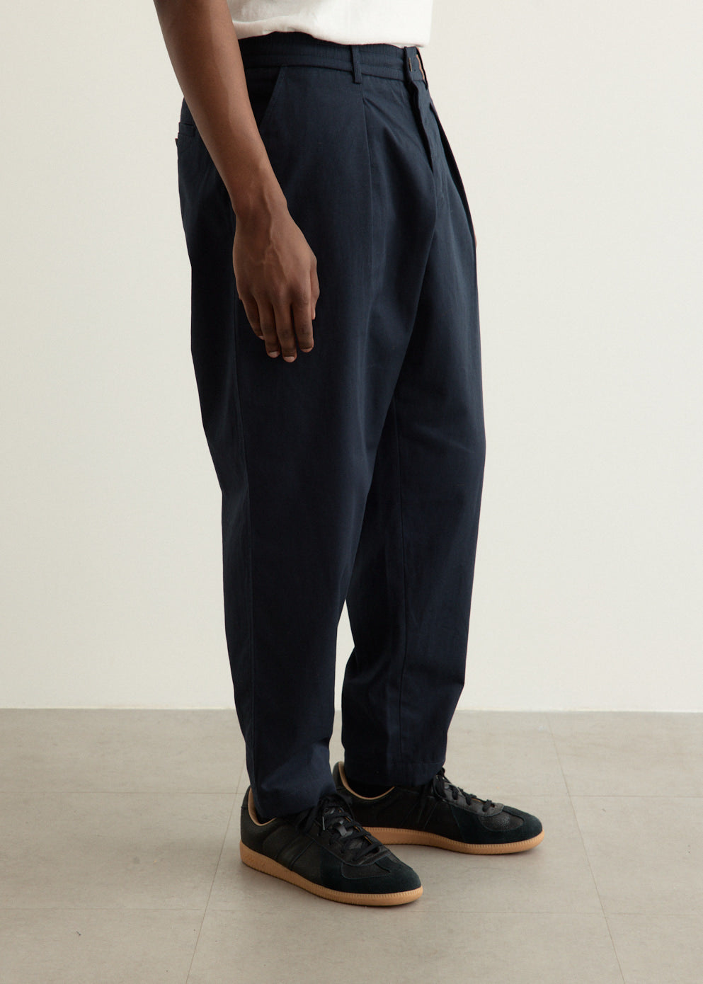 Pleated Track Pants