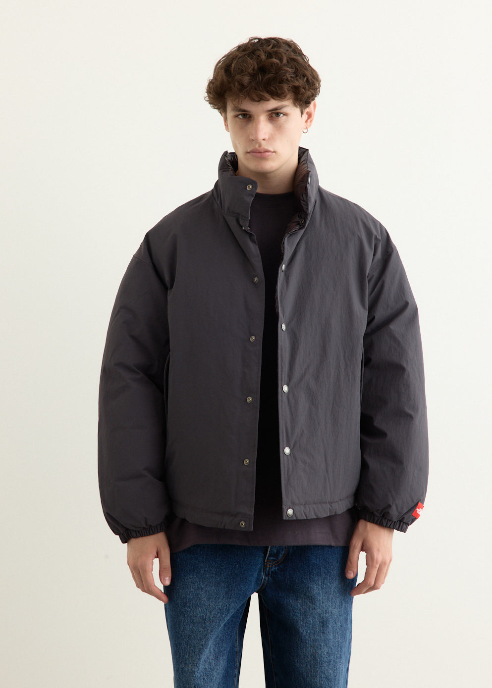 Red Box Down Jacket