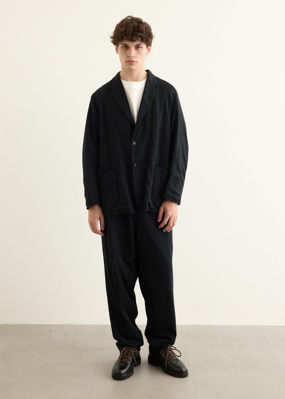 Wool Knit Jacket