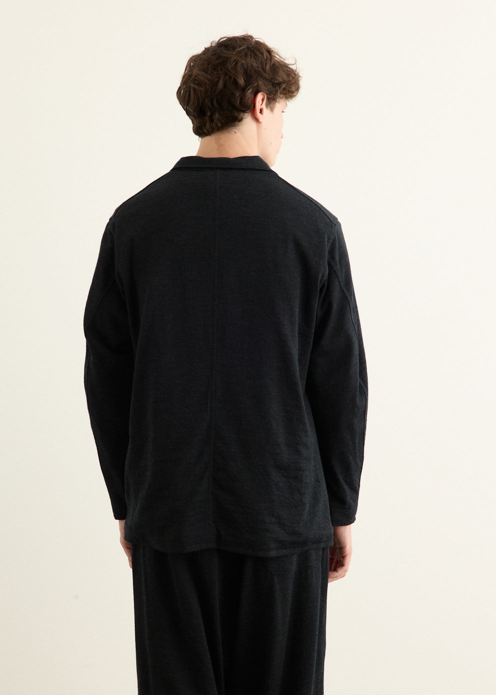 Wool Knit Jacket