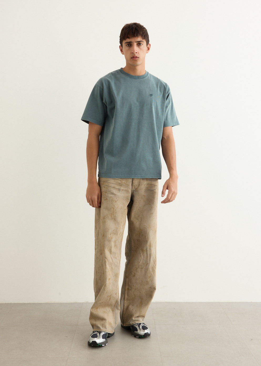 SNYC Relaxed Pigment Dyed Short Sleeve T-Shirt