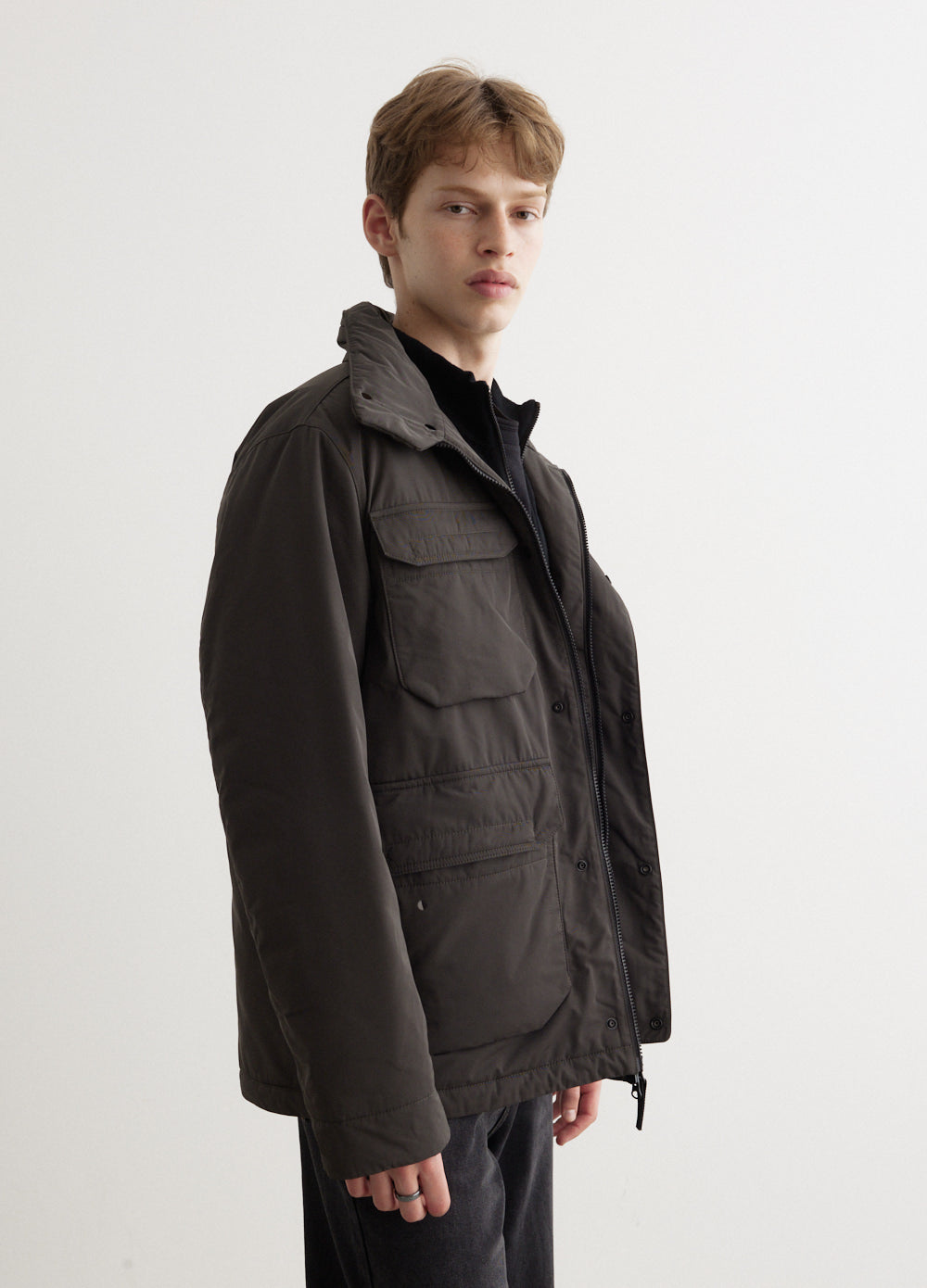 Micro Twill Field Jacket