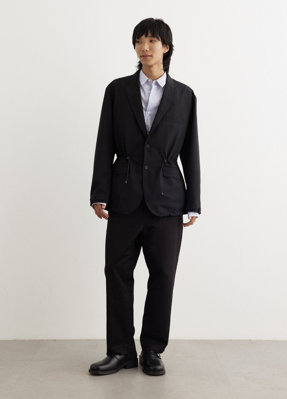 Wool High Density Poplin Blazer