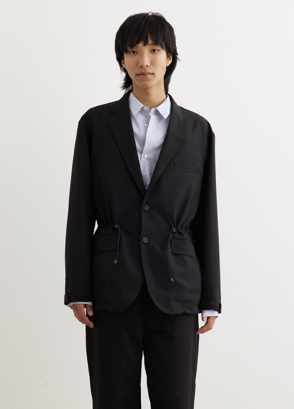 Wool High Density Poplin Blazer