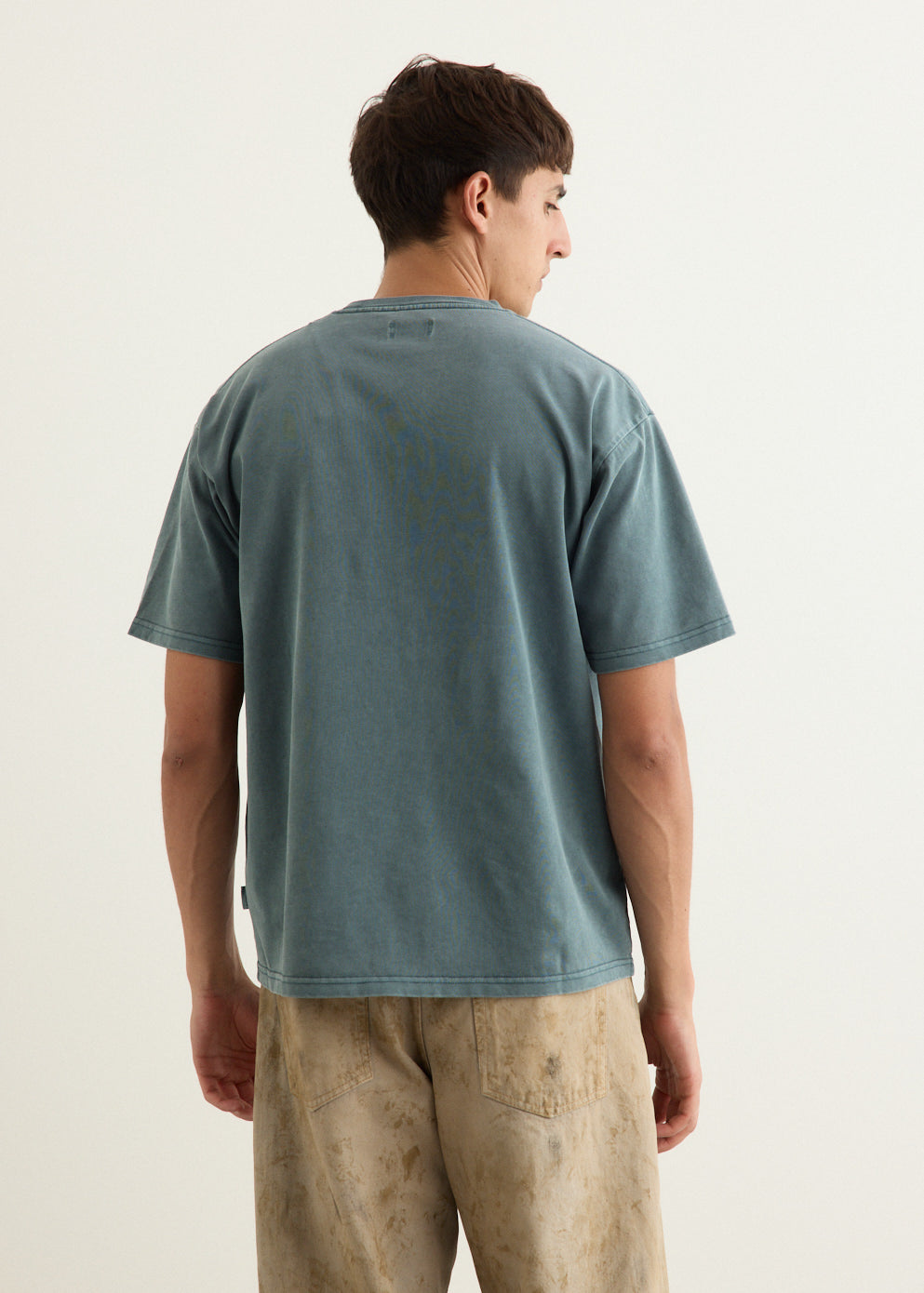 SNYC Relaxed Pigment Dyed Short Sleeve T-Shirt