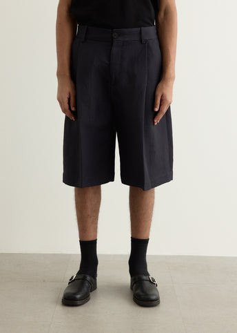 Fowld Knee Length Tailored Shorts