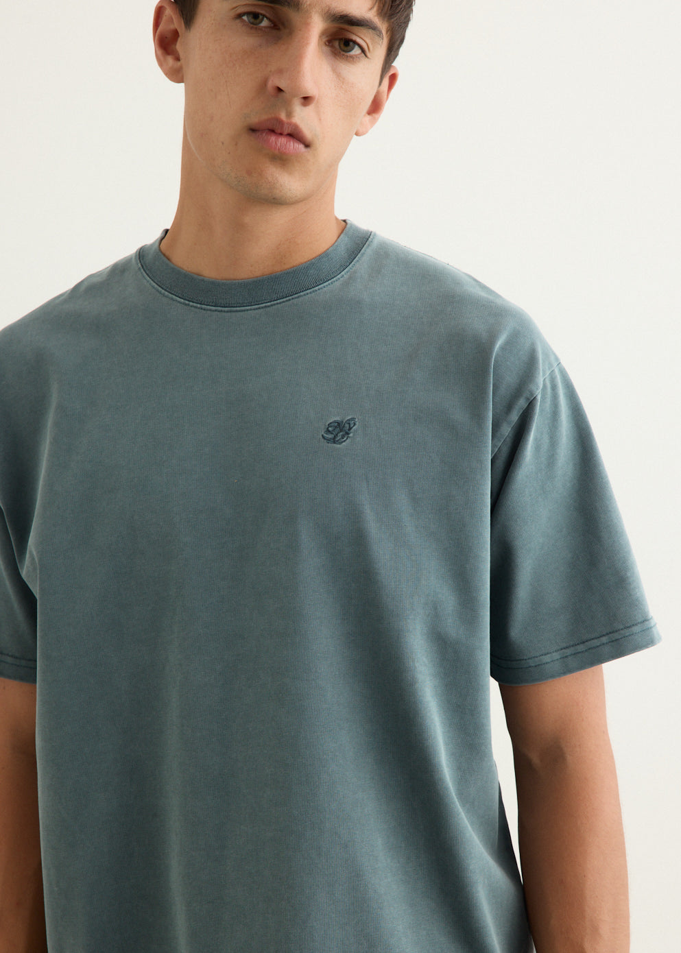 SNYC Relaxed Pigment Dyed Short Sleeve T-Shirt