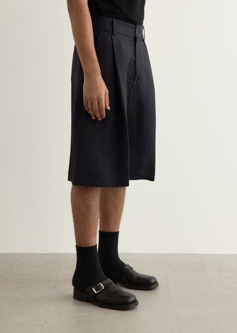 Fowld Knee Length Tailored Shorts