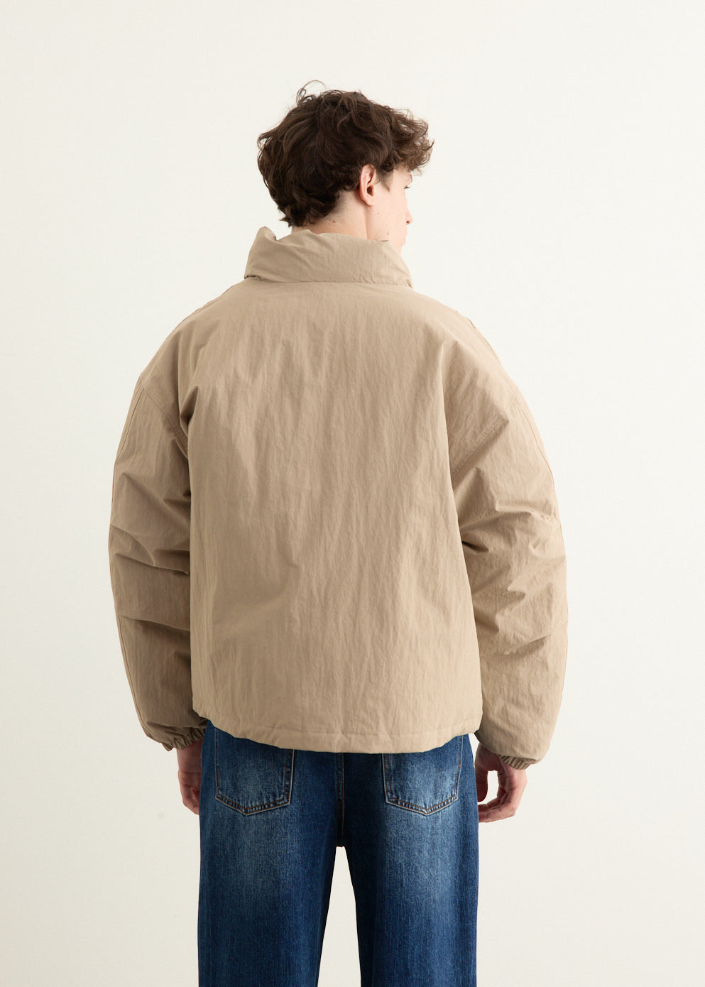 Red Box Down Jacket